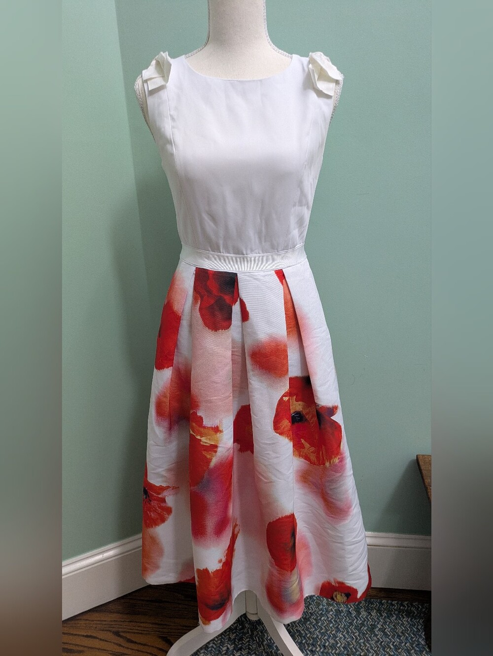 TED BAKER POPPY MICLA DRESS, Sz 4 - Picture 2 of 7